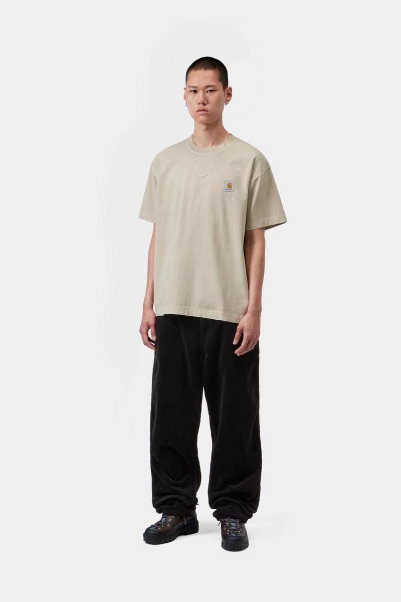 Carhartt S/S Vista T-Shirt - Fleur De Sel, stückgefärbt