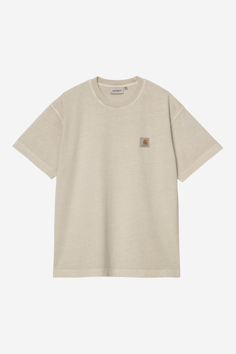 Carhartt S/S Vista T-Shirt - Fleur De Sel, stückgefärbt