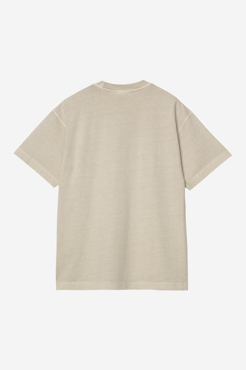 Carhartt S/S Vista T-Shirt - Fleur De Sel, stückgefärbt