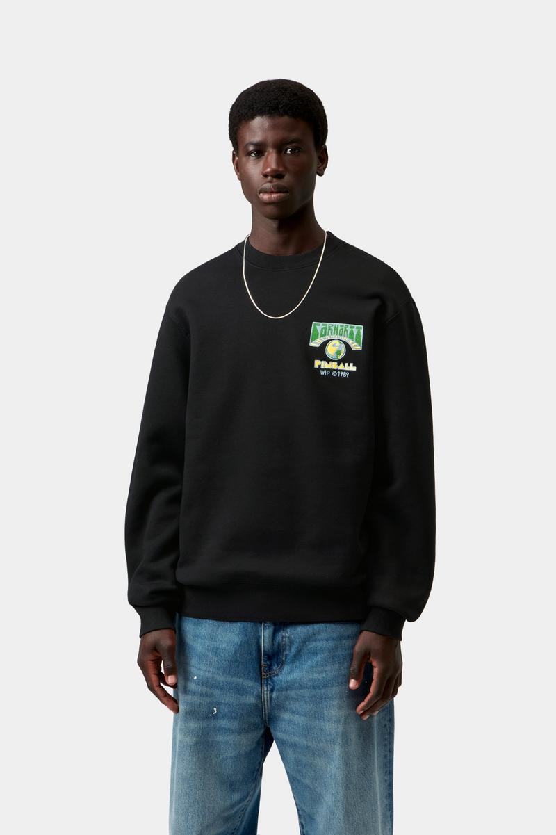 Carhartt Pinball Sweatshirt - Schwarz