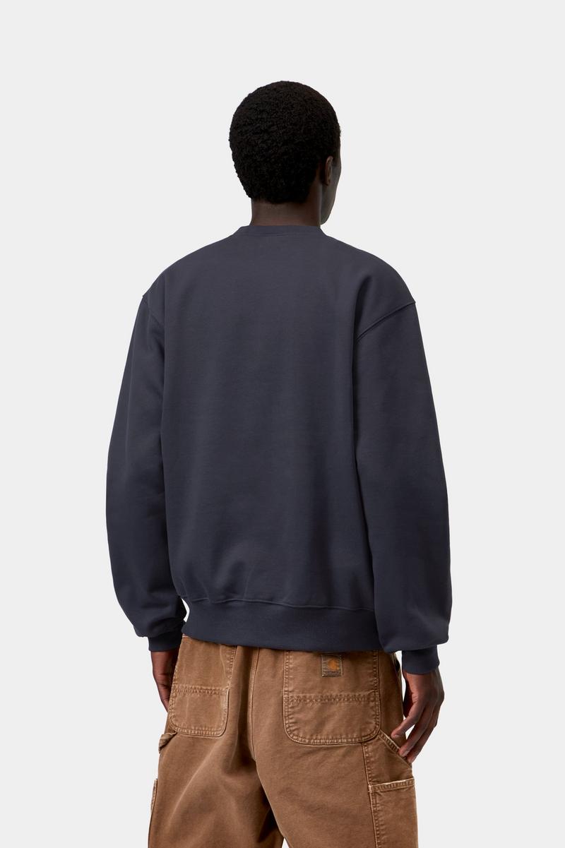 Carhartt Sweatshirt - Dunkles Marineblau / Dunkler Skarabäus