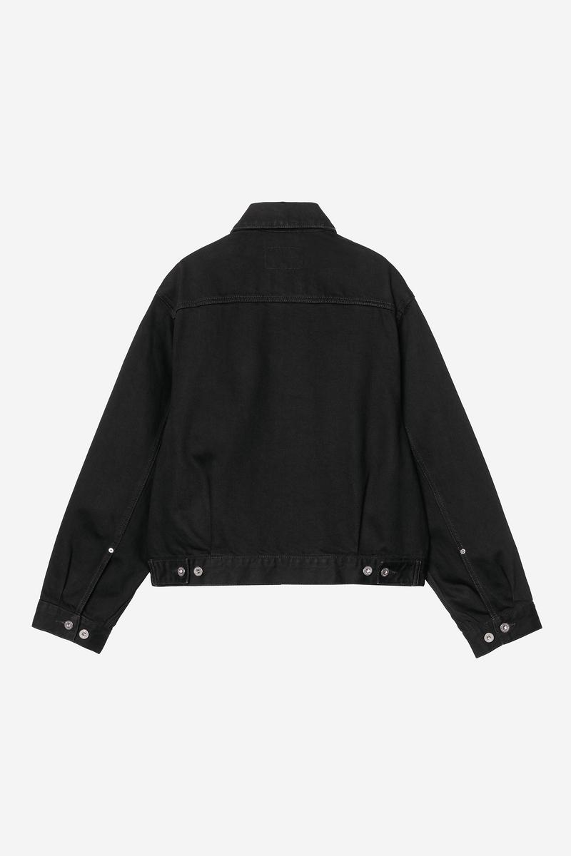 Carhartt Belmar Jacket - Schwarz, gespült