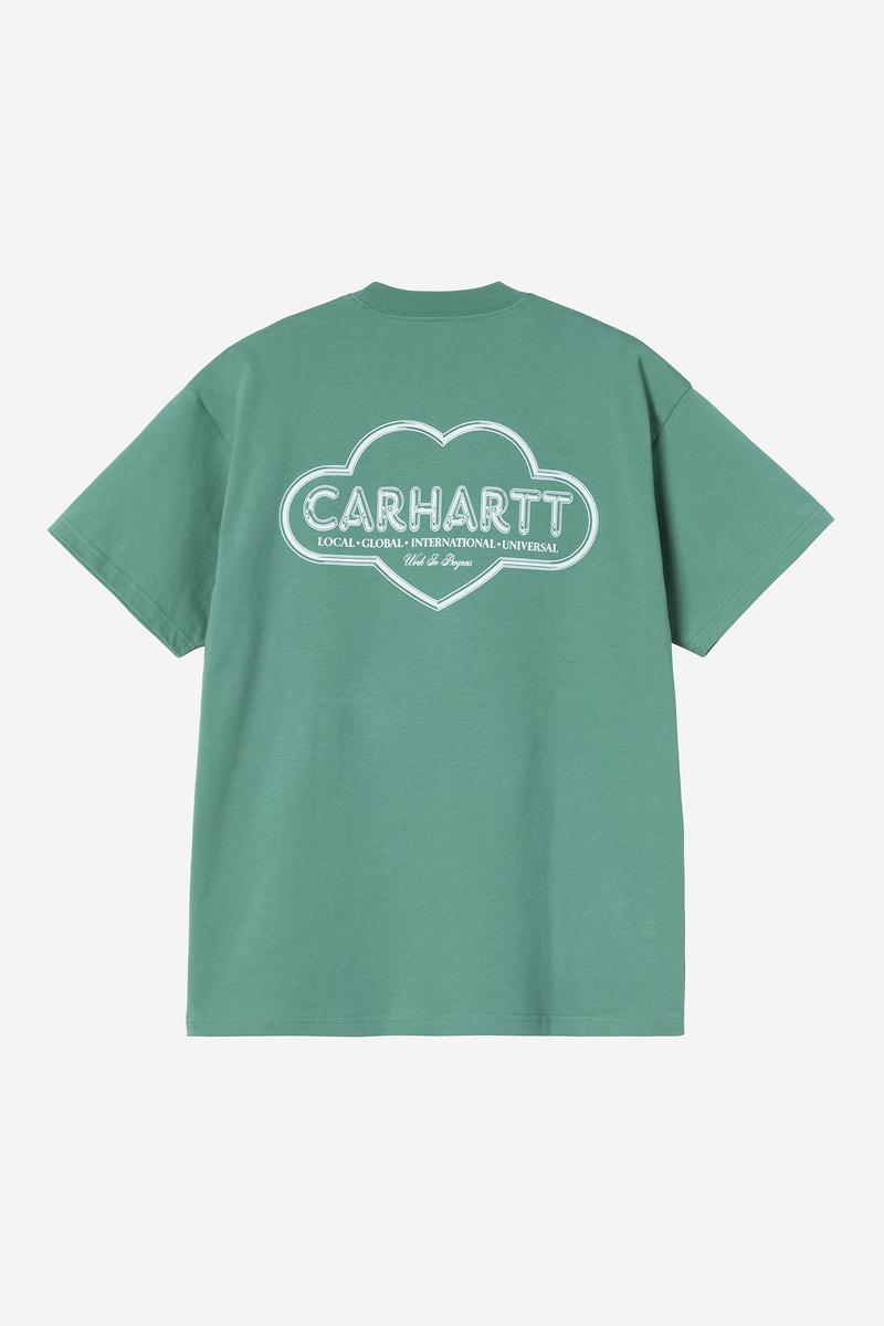 Carhartt S/S Cloud Heart T-Shirt - Lilie