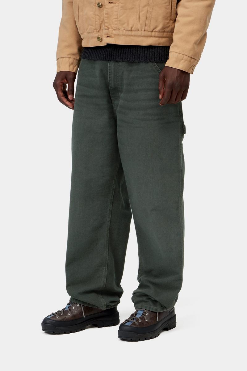 Carhartt Single Knee Pant - Rabe, Steinleinwand