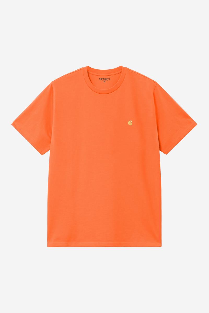 Carhartt S/S Chase T-Shirt - Kimba / Gold