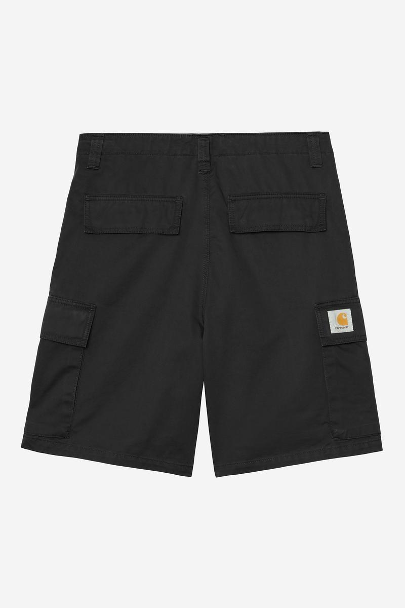 Carhartt Kade Cargo Short - Schwarz, Stonewashed
