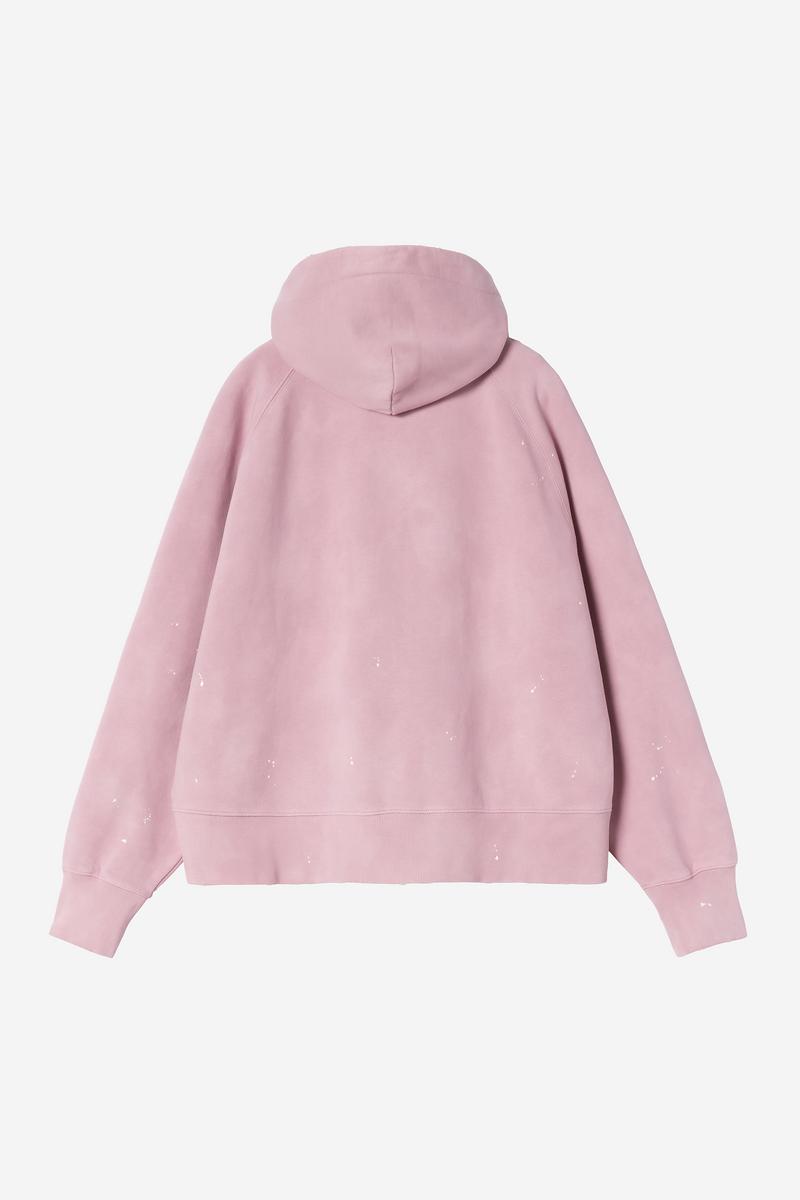 Carhartt Hooded Painter Jacket - Hortensia, Zerstöre Wäsche, Spritzer