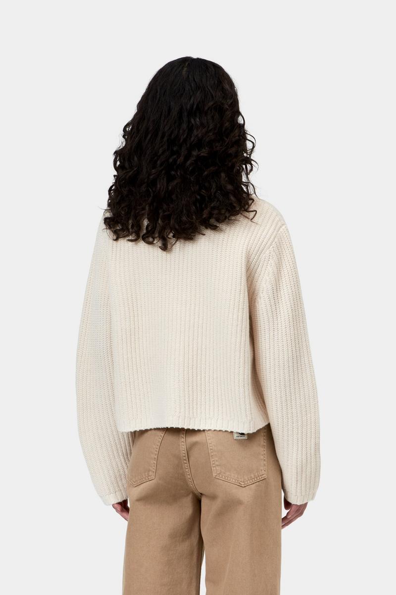 Carhartt Detroit Half Zip Sweater - Natürlich