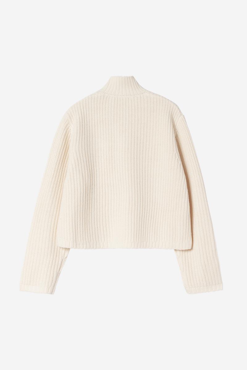 Carhartt Detroit Half Zip Sweater - Natürlich
