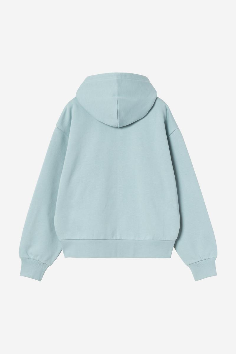Carhartt Hooded Casey Jacket - Turmalin / Silber
