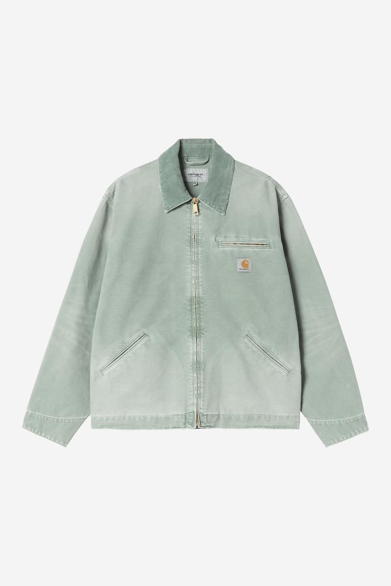 Carhartt OG Detroit Jacket - Shady Green / Shady Green, Destroy-Waschung
