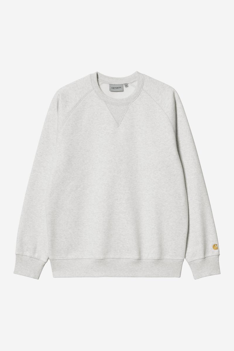 Carhartt Chase Sweatshirt - Aschenheide / Gold