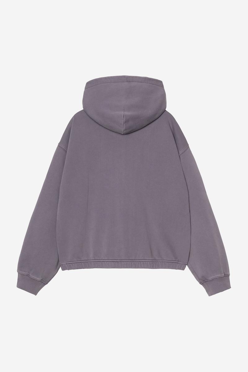 Carhartt Hooded Hoggard Jacket - Shady Purple, stückgefärbt