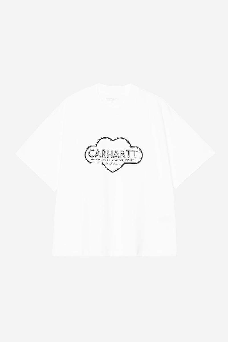 Carhartt S/S Cloud Heart T-Shirt - Weiß