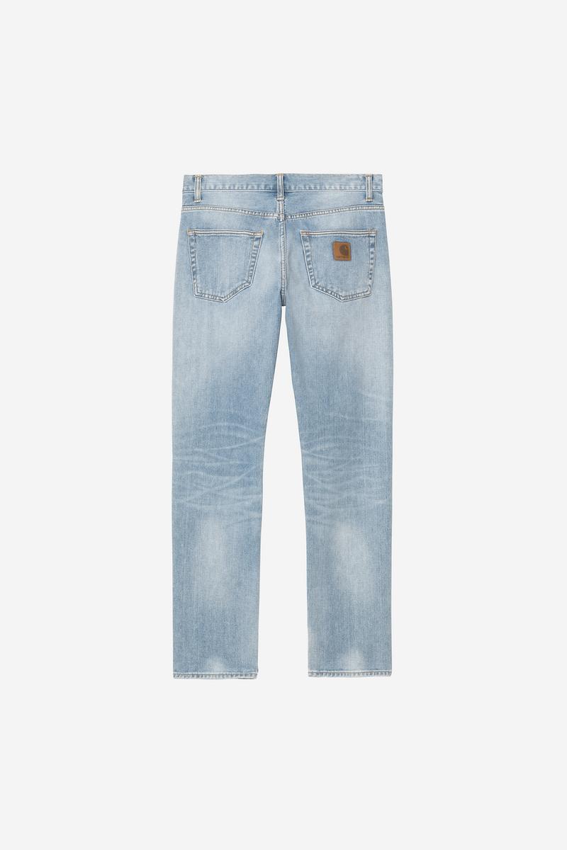 Carhartt Klondike Pant - Blau, helle Used-Waschung