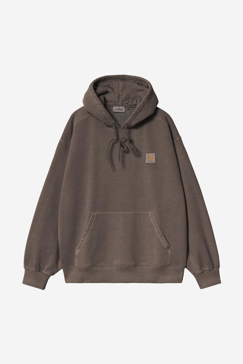 Carhartt Hooded Vista Sweatshirt - Tabak, Stückgefärbt