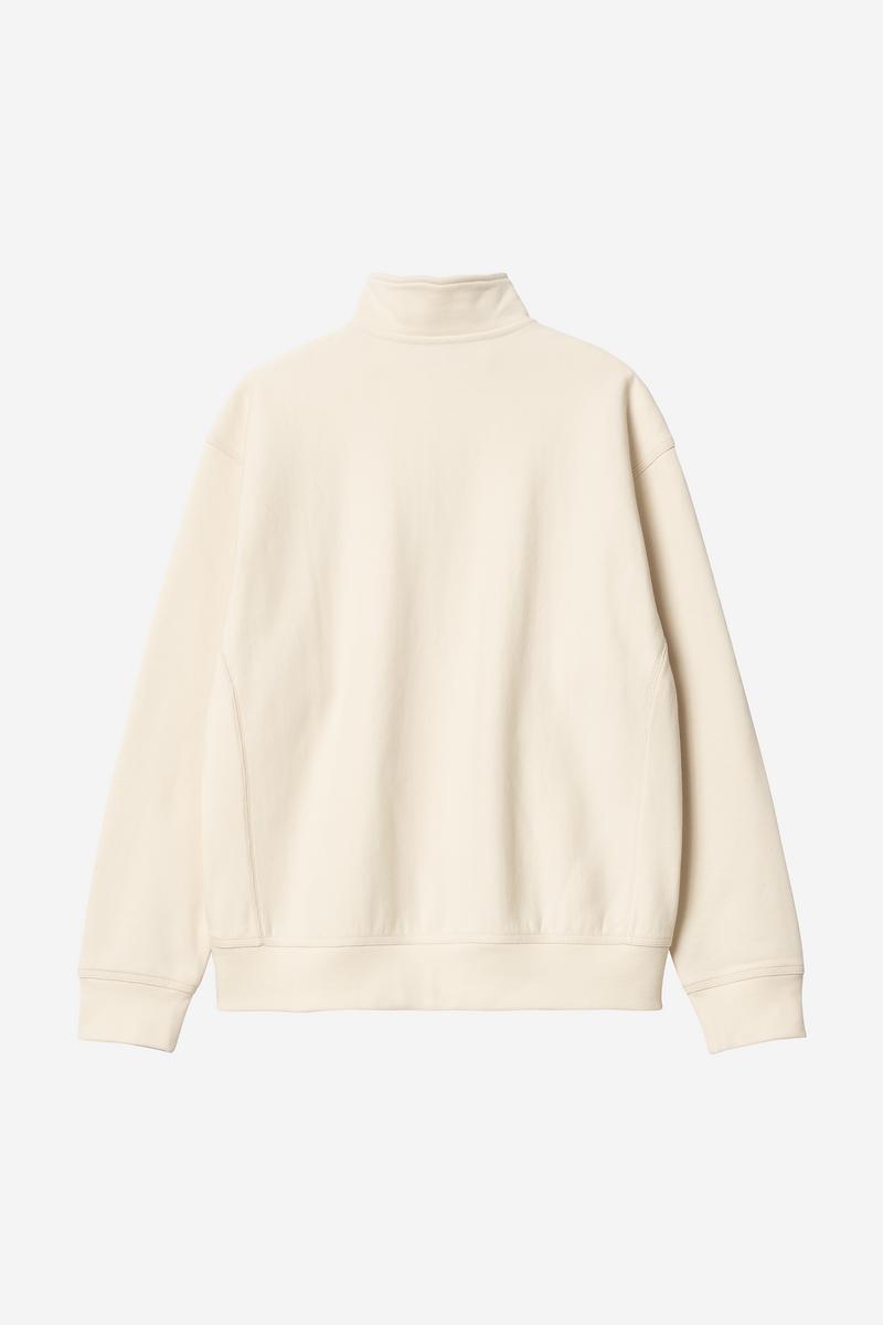 Carhartt Half Zip American Script Sweatshirt - Natürlich