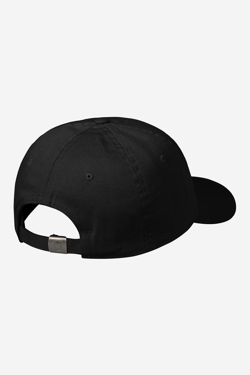 Carhartt Madison Logo Cap - Schwarz / Weiß