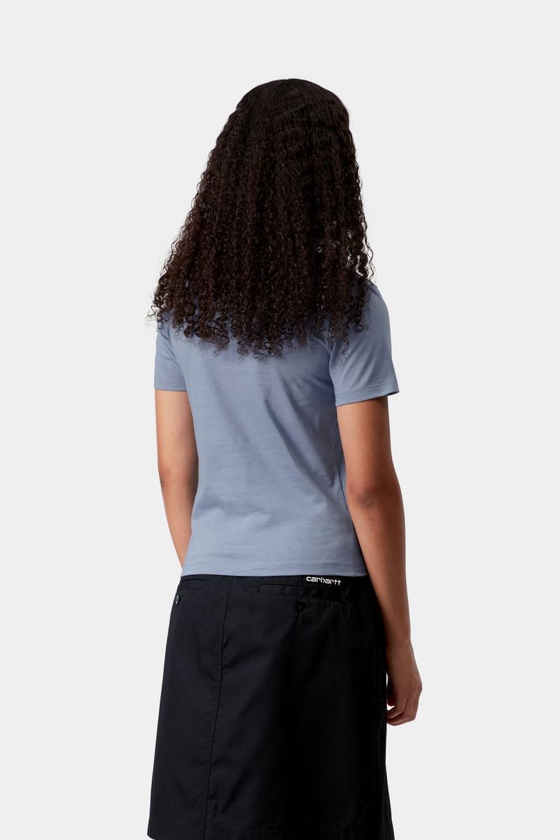 Carhartt S/S Luca T-Shirt - Sanftes Blau