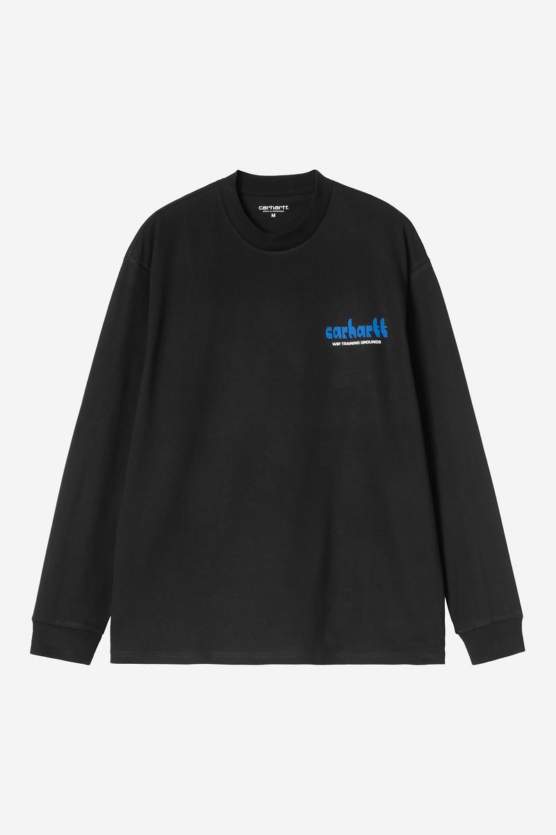 Carhartt L/S Framework T-Shirt - Schwarz