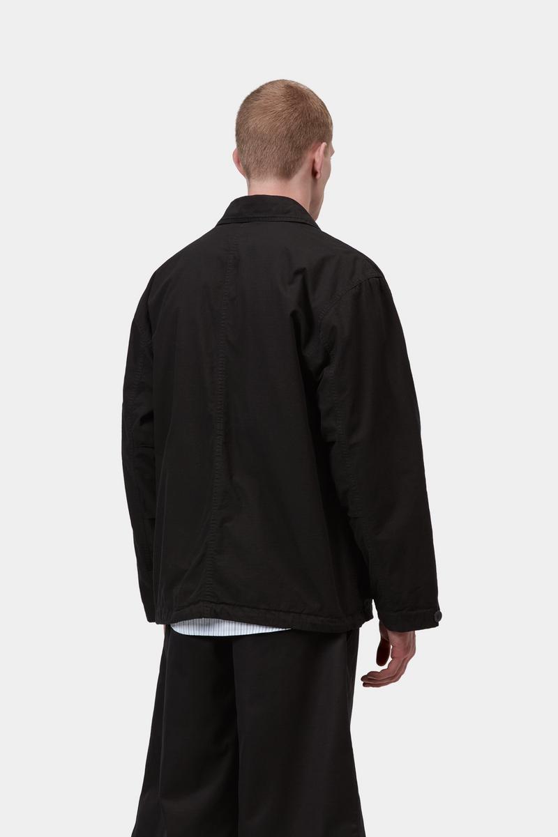 Carhartt Mandelson Jacket - Schwarz, stückgefärbt