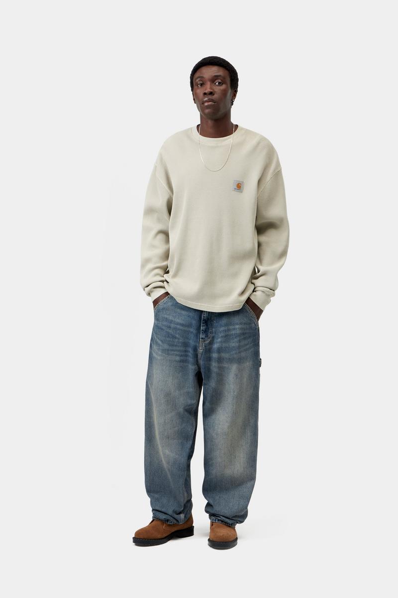 Carhartt OG Single Knee Pant - Blau, getragene Gebrauchtwäsche