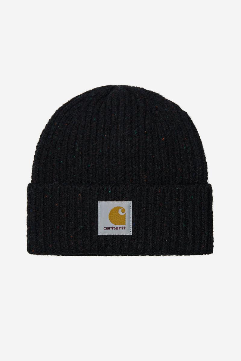 Carhartt Anglistic Beanie - Gesprenkeltes Schwarz