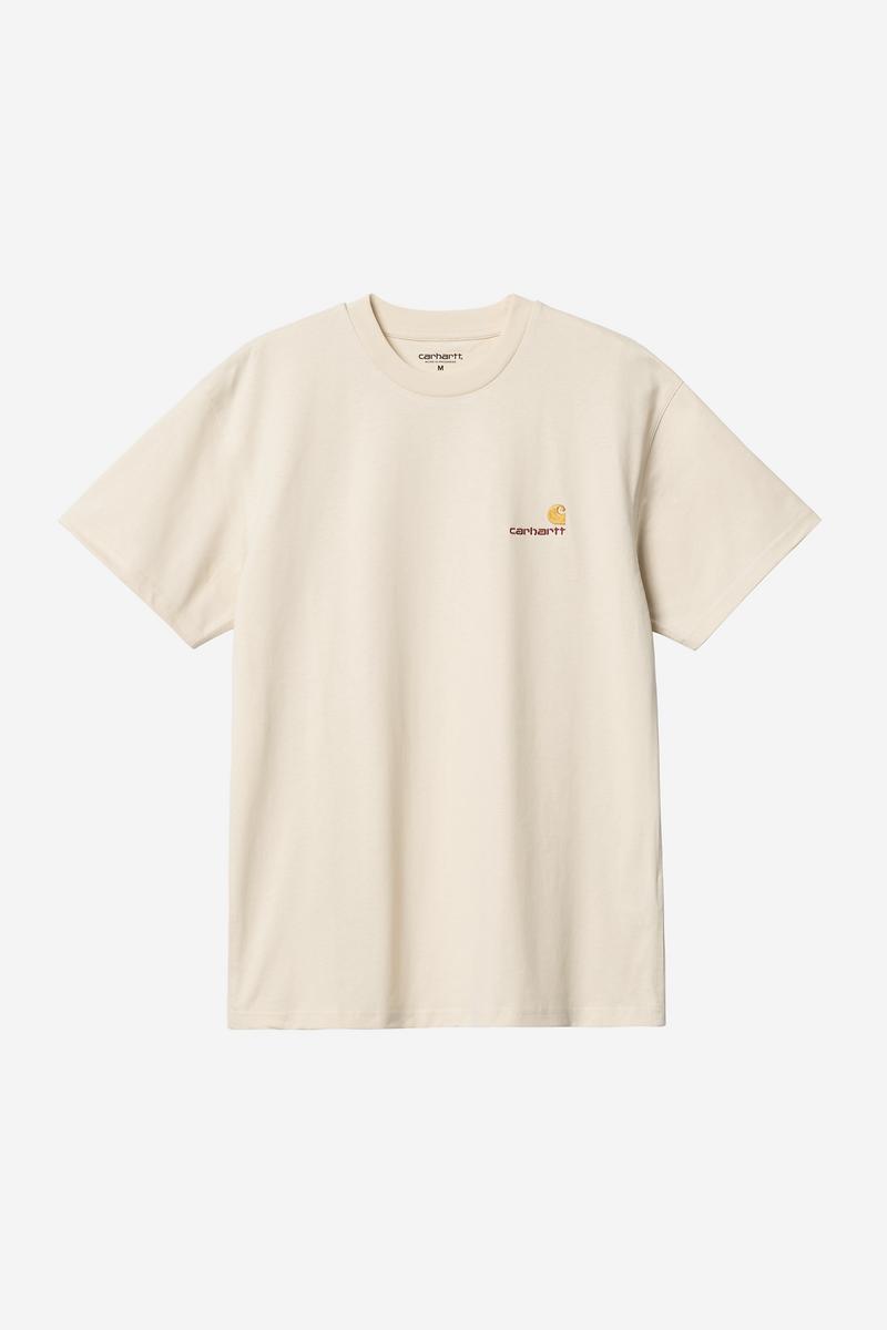 Carhartt S/S American Script T-Shirt - Natürlich