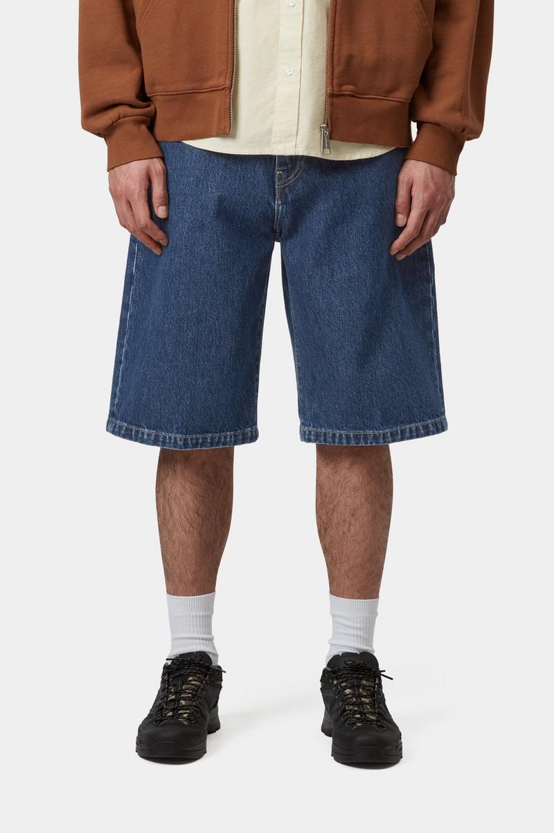 Carhartt Langdon Short - Blau, Stonewashed