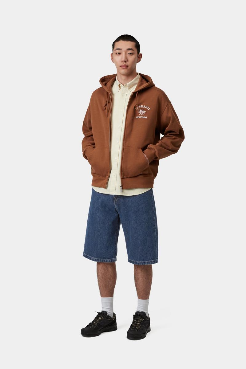 Carhartt Langdon Short - Blau, Stonewashed