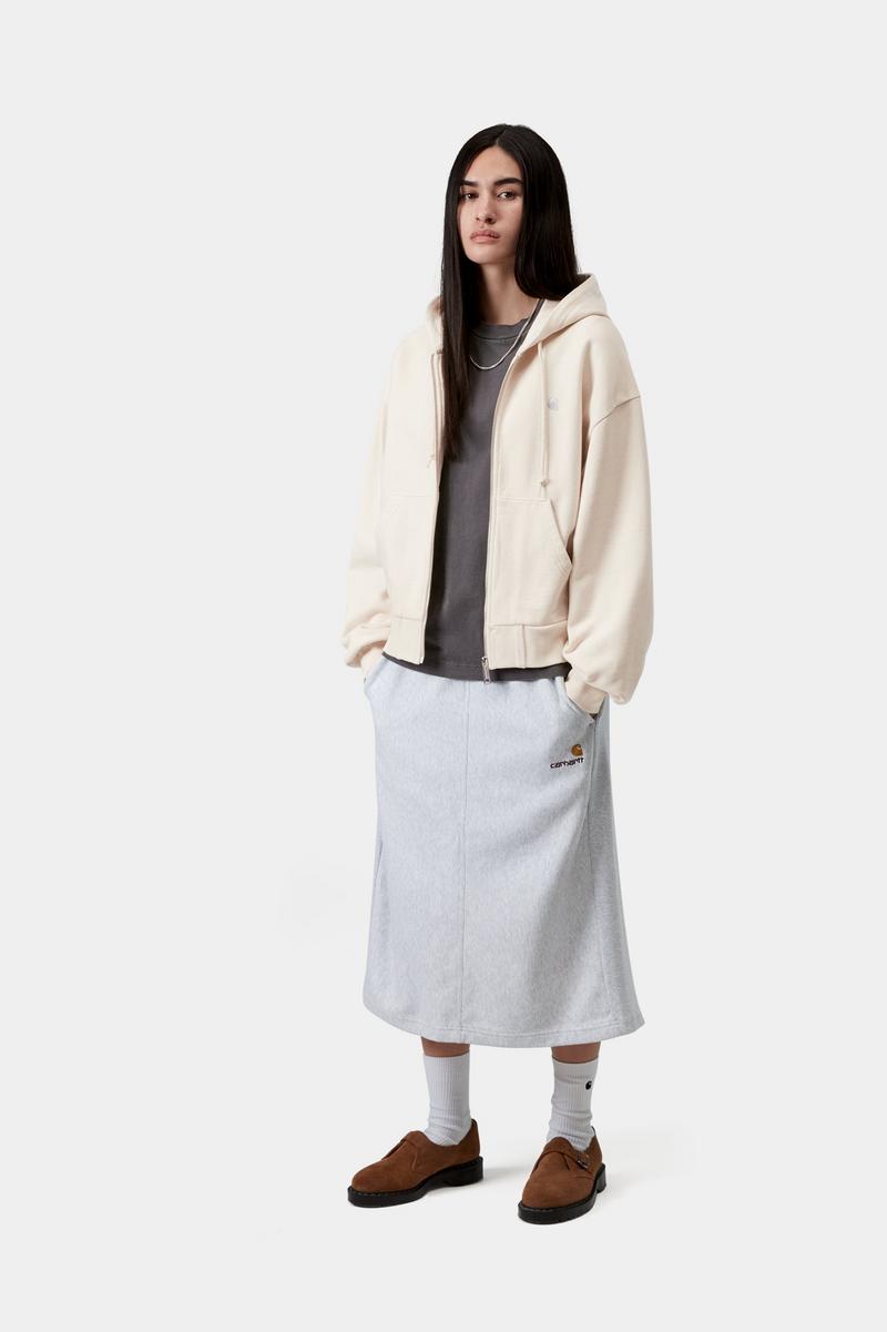 Carhartt Hooded Casey Jacket - Natur / Silber