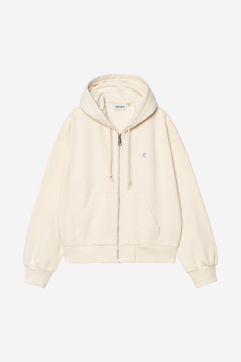 Carhartt Hooded Casey Jacket - Natur / Silber