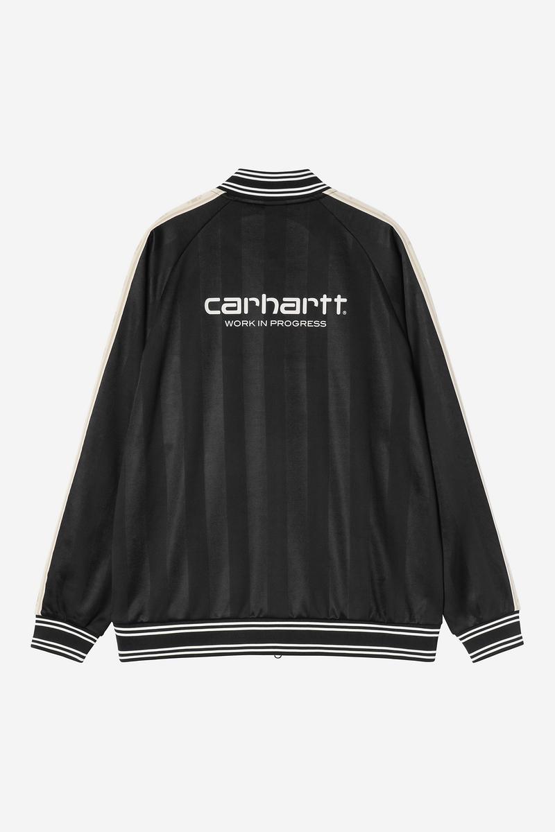 Carhartt F.C.Real Bristol x WIP Varsity Track Jersey Blouson - Schwarz