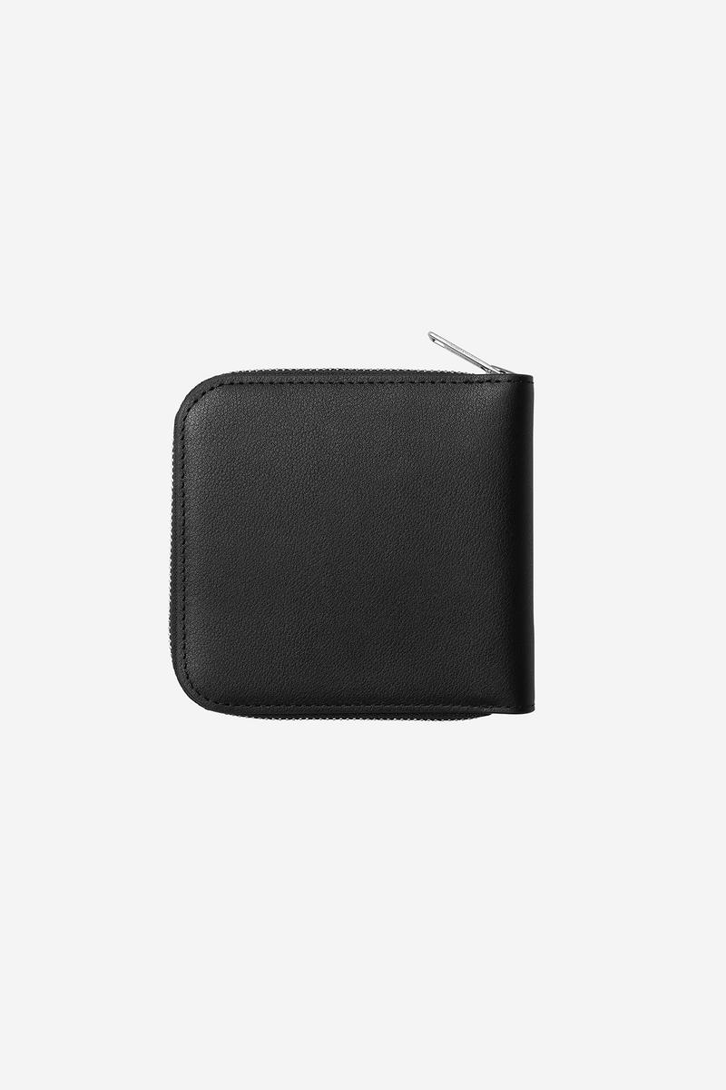 Carhartt Leather Wallet - Schwarz / Silber