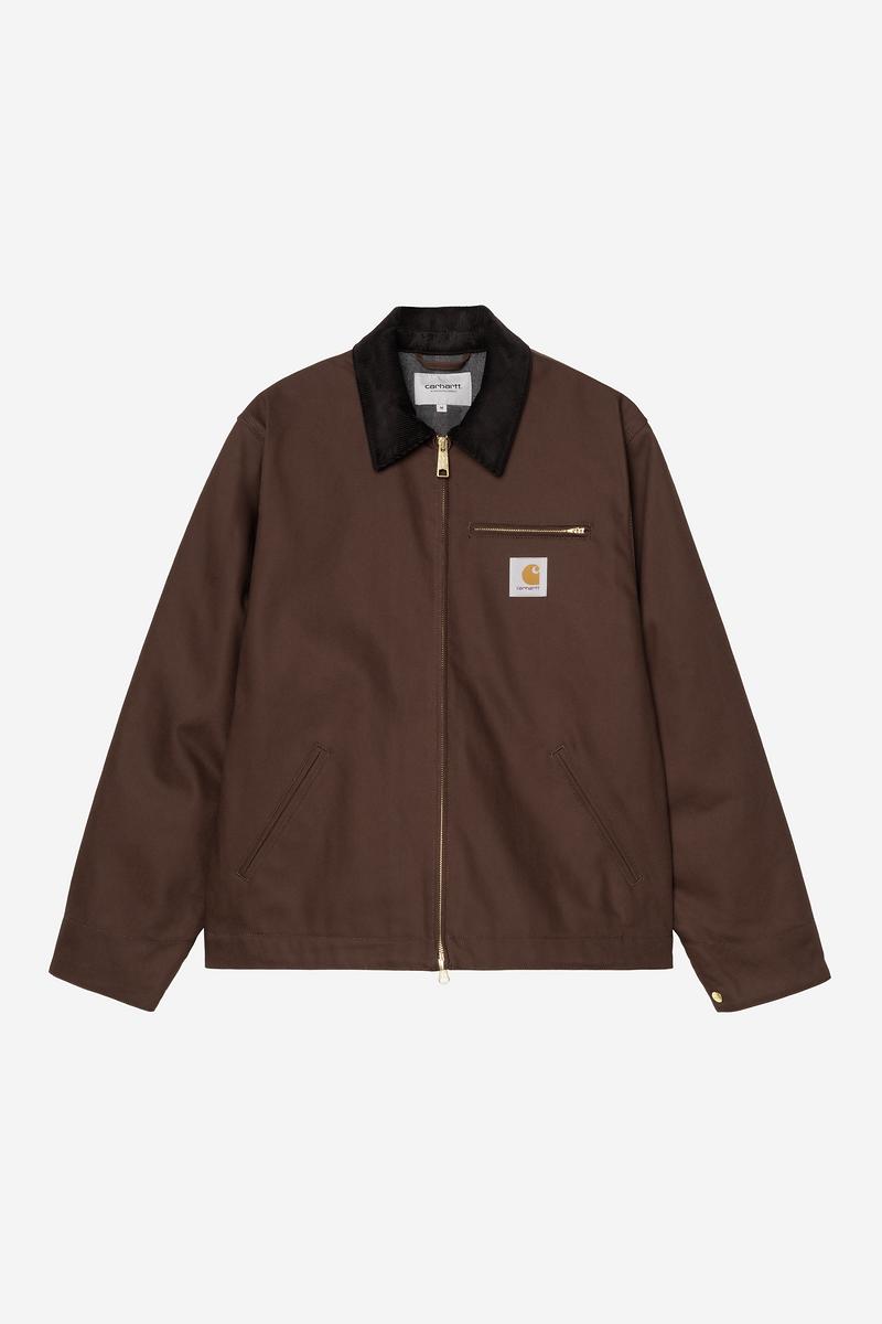 Carhartt Detroit Jacket (Winter) - Tabak / Schwarz, starr