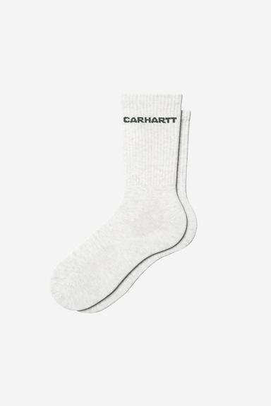 Carhartt Link Socks - Aschenheide / Samtgrün Carhartt Link Socks - Aschenheide / Samtgrün