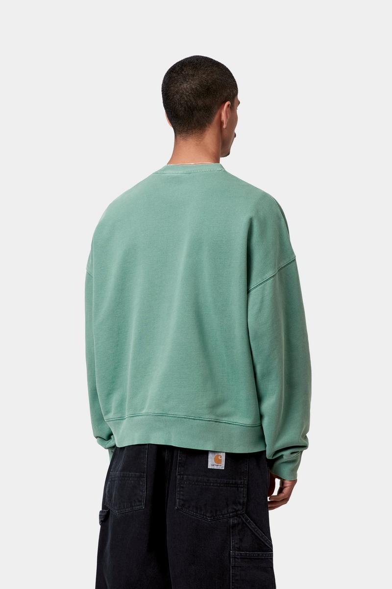Carhartt Benton Sweatshirt - Lily, Stückgefärbt