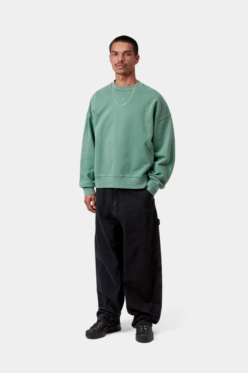 Carhartt Benton Sweatshirt - Lily, Stückgefärbt