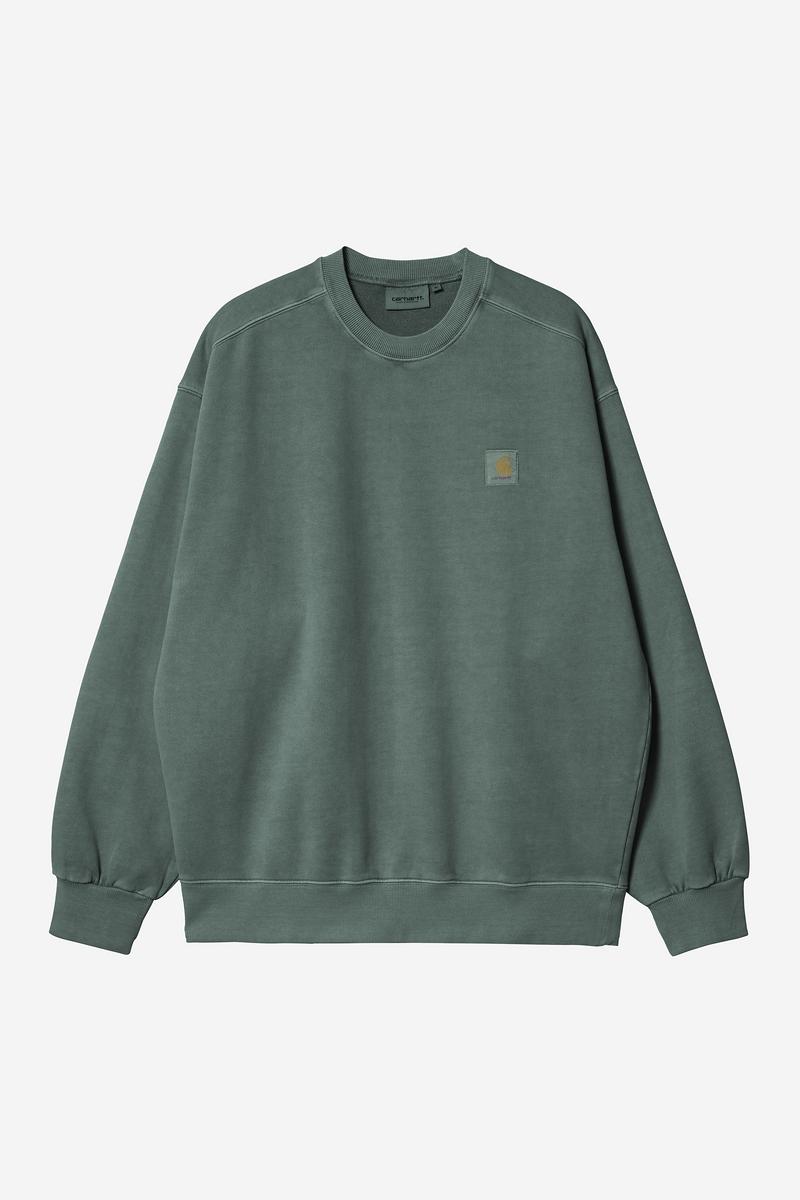 Carhartt Vista Sweatshirt - Dunkler Skarabäus, stückgefärbt