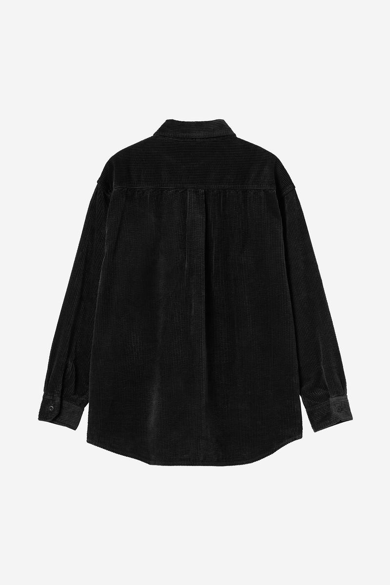 Carhartt L/S Loyde Shirt - Schwarz, gespült