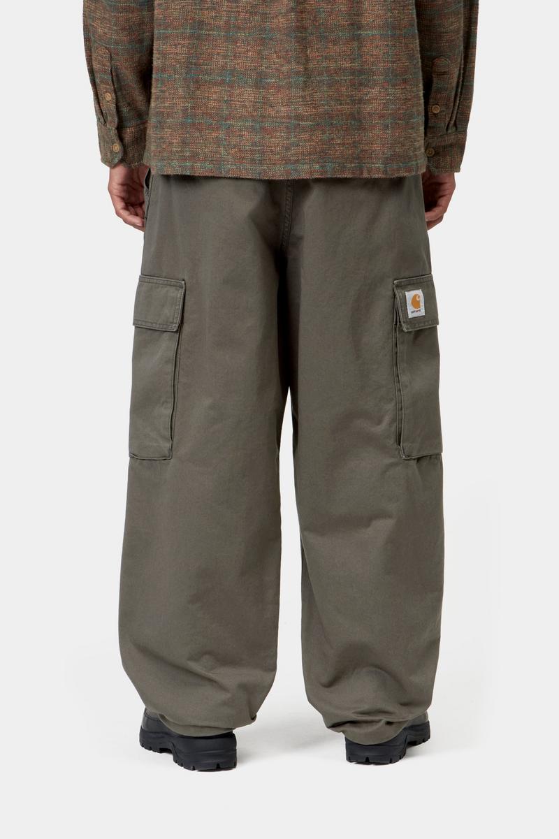 Carhartt Kade Cargo Pant - Schungit, Stein gewaschen