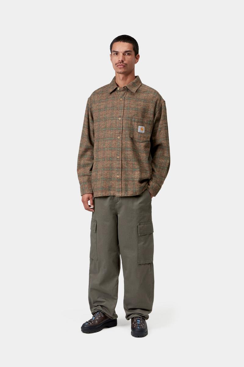 Carhartt Kade Cargo Pant - Schungit, Stein gewaschen