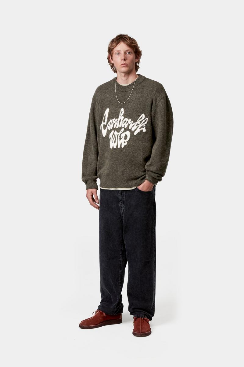 Carhartt Chedda Sweater - Opuntie / Natürlich