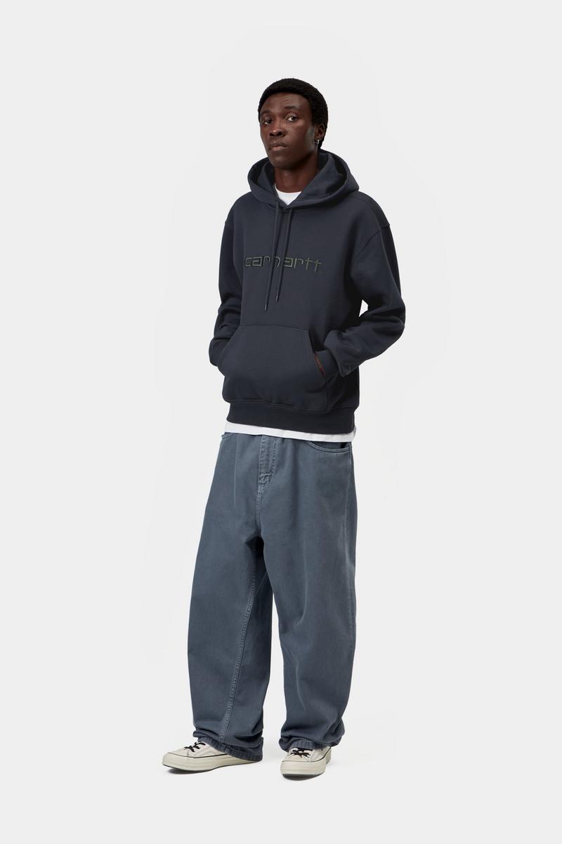 Carhartt Hooded Sweatshirt - Dunkles Marineblau / Dunkler Skarabäus