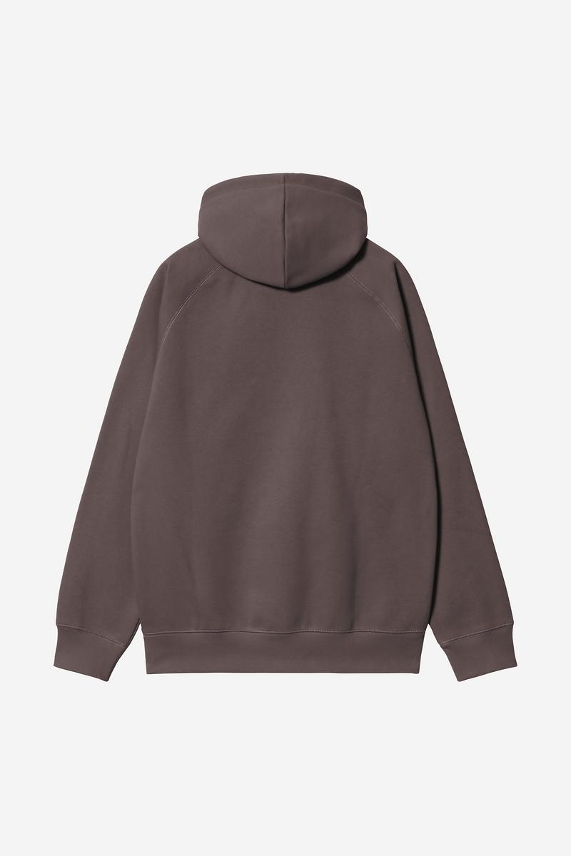 Carhartt Hooded Chase Sweatshirt - Schiefer / Gold