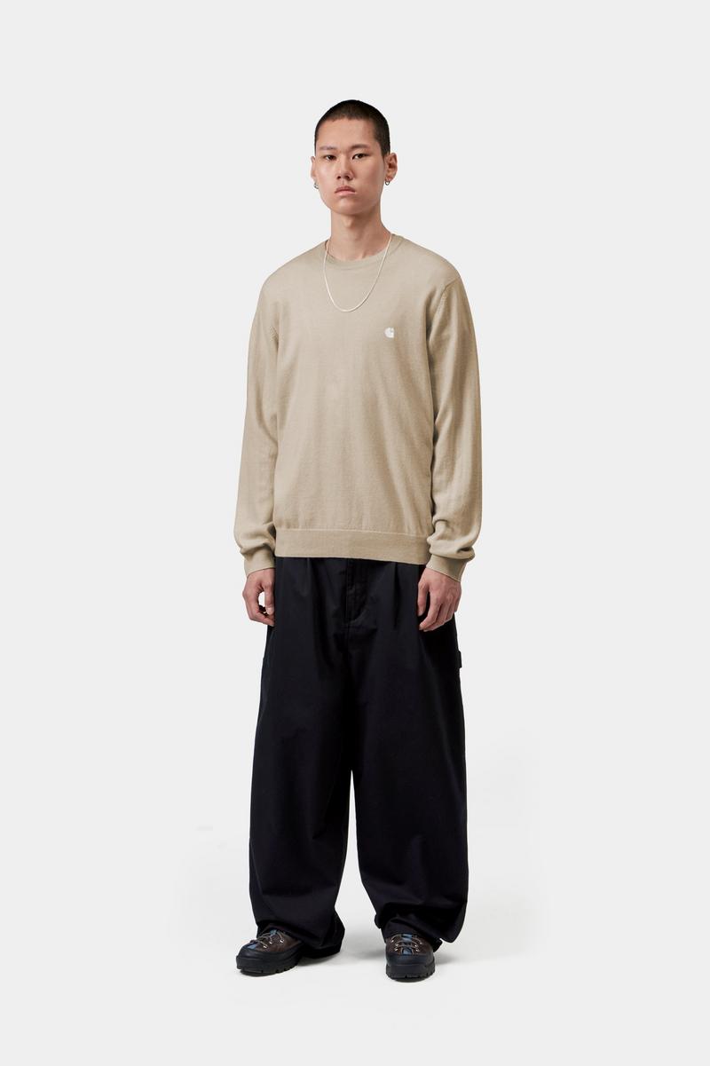 Carhartt Madison Sweater - Fleur De Sel / Wachs