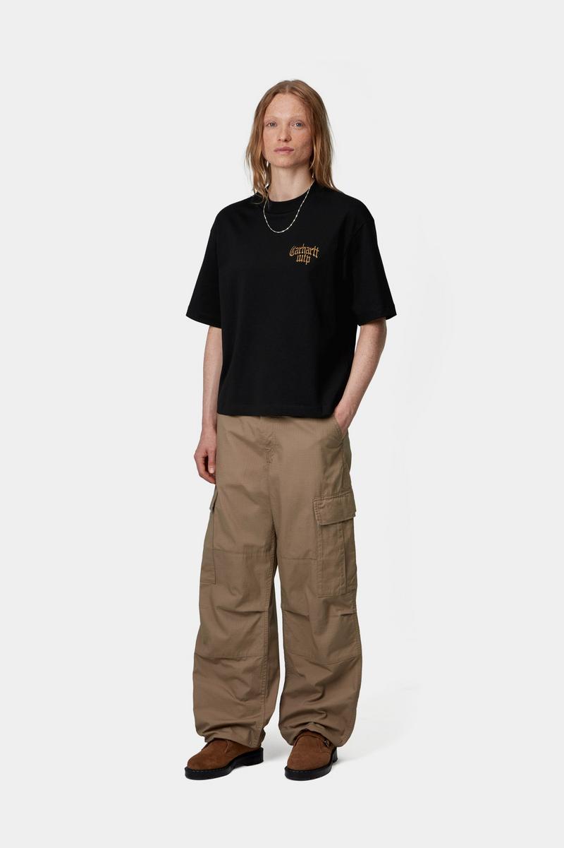 Carhartt S/S Blackletter T-Shirt - Schwarz