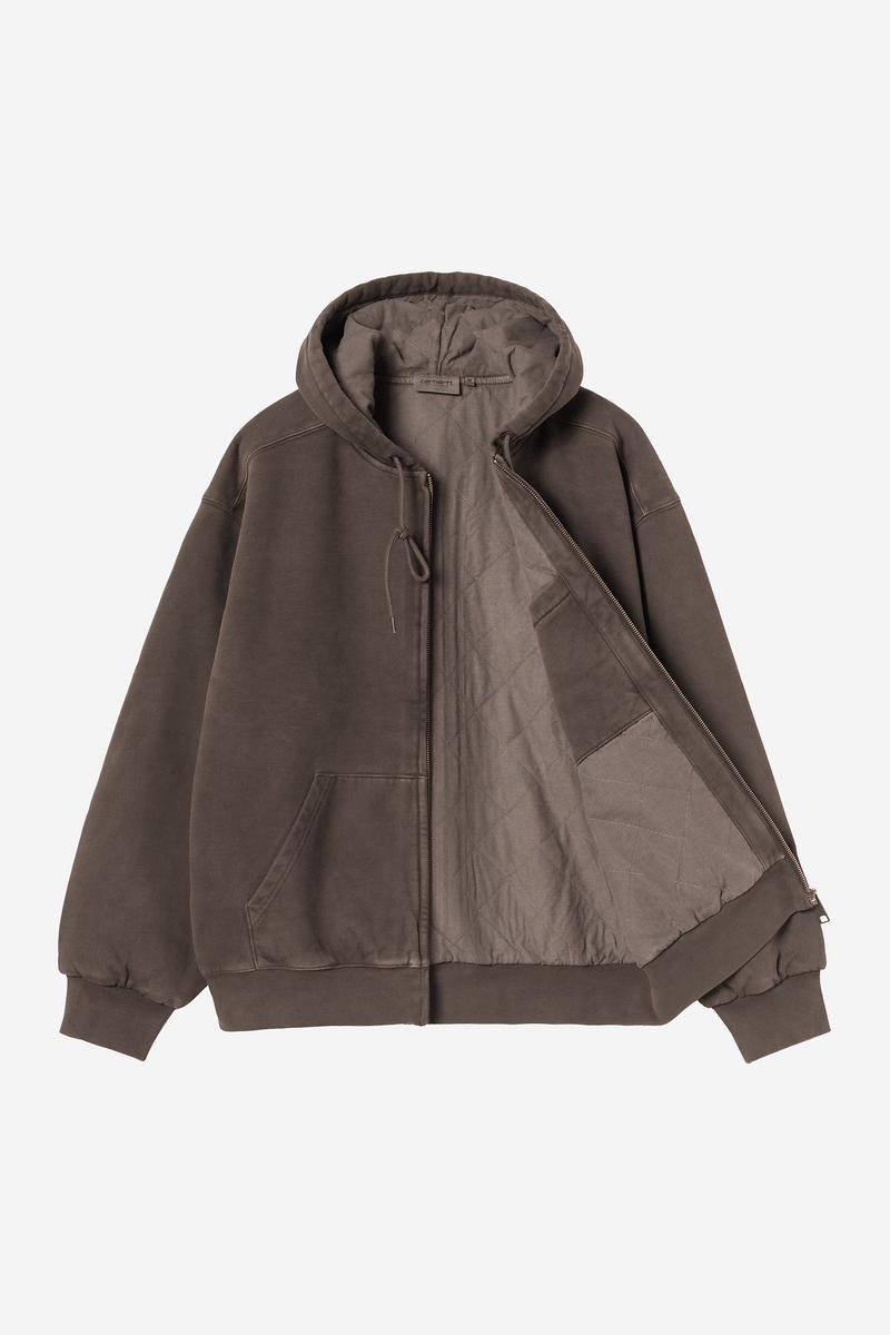 Carhartt Hooded Vista Jacket - Tabak, Stückgefärbt