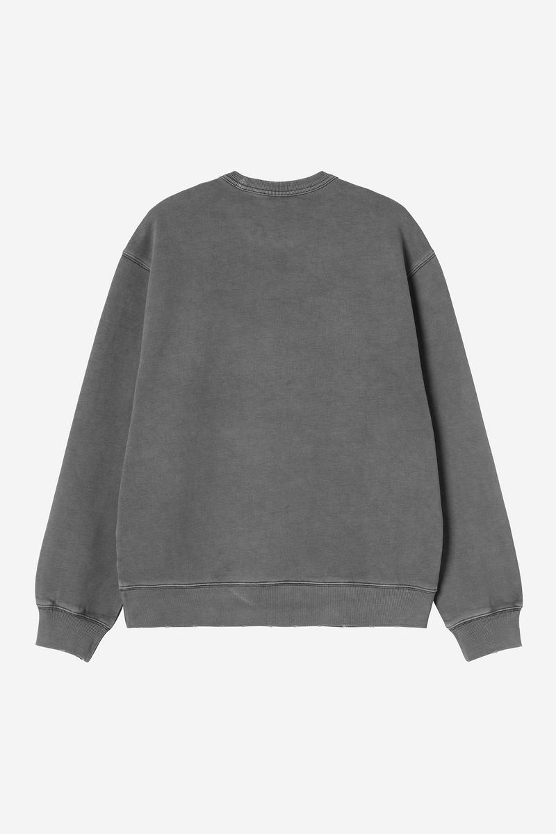 Carhartt Torion Sweatshirt - Schwarz, Grind-Waschung