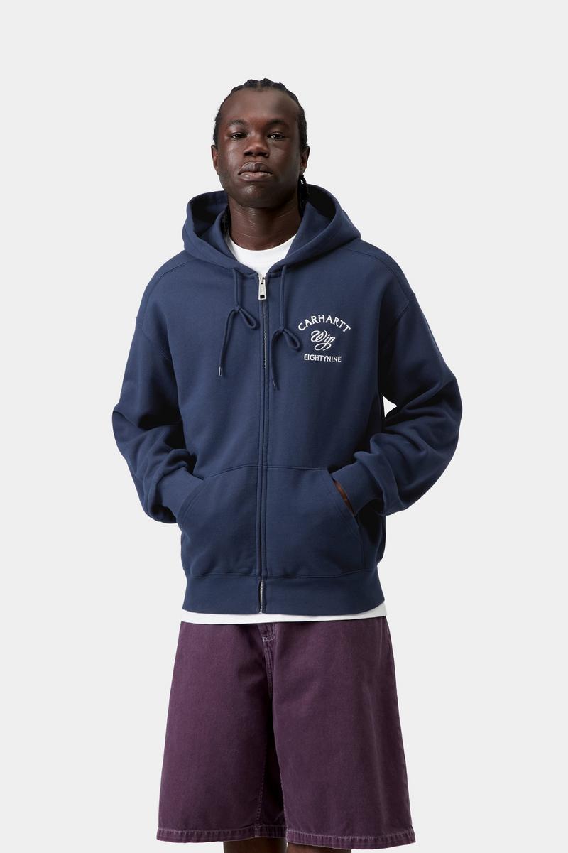 Carhartt Hooded Eightynine Sweat Jacket - Jupiter